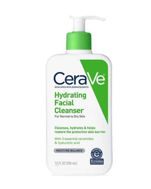 CeraVe Daily Hydrating cleanser 12oz FRONT 700x875 v2