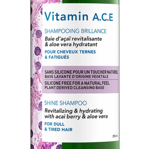 Vichy Shampoo Dercos Nutrients Vitamin ACE Shampoo 000 3337875595674 CloseUp2