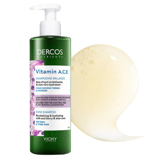 Vichy Shampoo Dercos Nutrients Vitamin ACE Shampoo 000 3337875595674 PackshotWithTexture