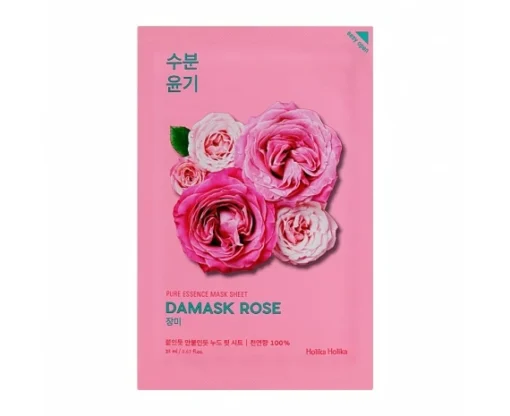 pure essence mask sheet damask rose