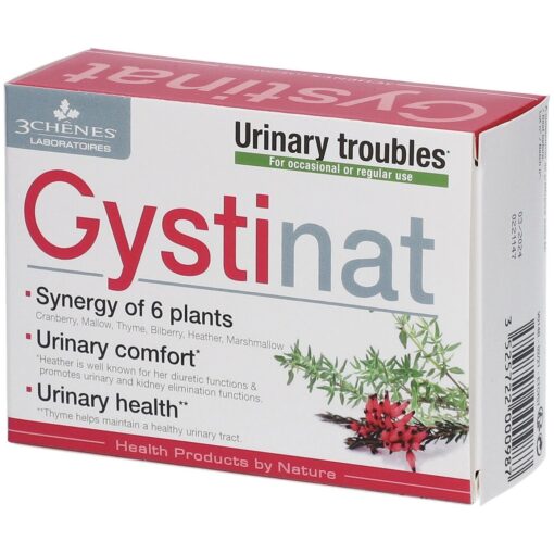 3 chenes gystinat comfort urinaire 28 comprimes