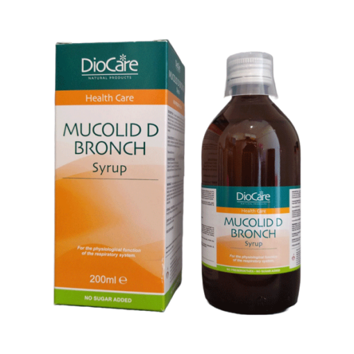 6005 DIOCARE MUCOLID D BRONCH SYRUP 200ML