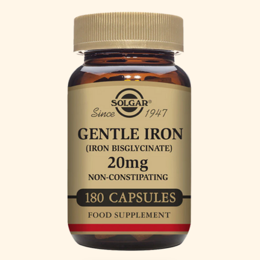 Screenshot 2023 10 22 at 11 57 19 Gentle Iron Iron Bisglycinate 20 mg Vegetable Capsules