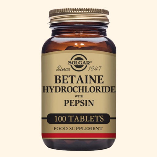 Screenshot 2023 10 31 at 21 27 50 Betaine Hydrochloride with Pepsin Tablets Pack of 100