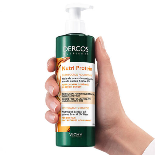 Vichy Shampoo Dercos Nutrients Protein Shampoo 000 3337875595711 InHand1