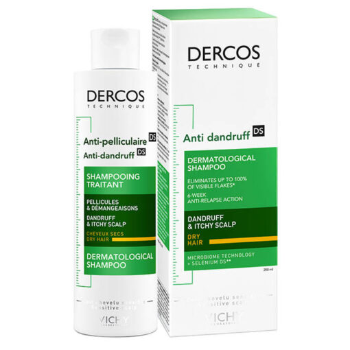 Vichy Shampoo Dercos Technique Anti Dandruff Shampoo Dry Hair 200ml 000 3337871330262 BoxAndProduct