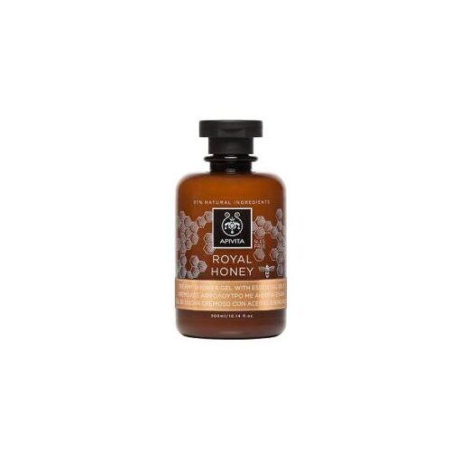 apivita creamy shower gel with essential oils 300ml