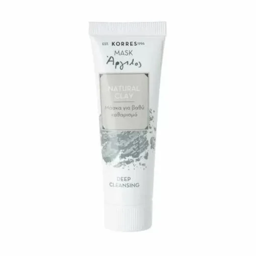 korres maska natural clay me argilo gia bathu katharismo 18ml