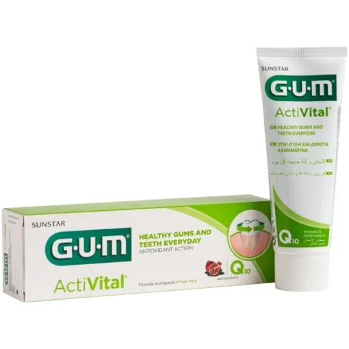 P6050 BDU GUM Activital Toothpaste 75ml Box Tube 4