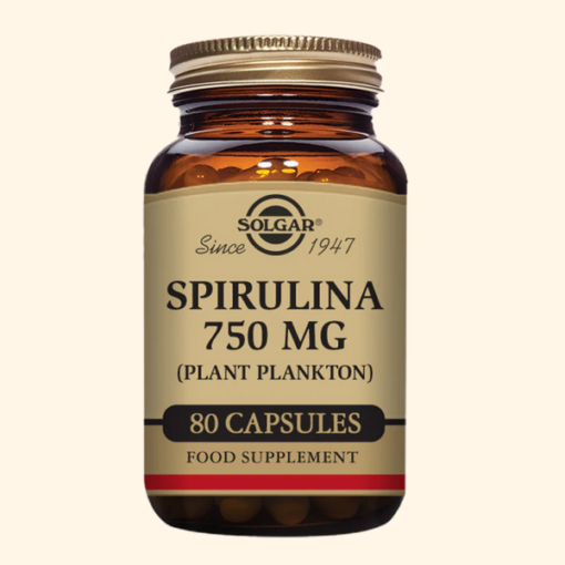 Screenshot 2023 11 01 at 15 54 30 Spirulina 750 mg Capsules Pack of 80 Solgar UK