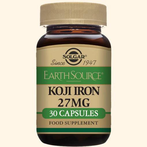 Screenshot 2023 11 01 at 16 22 49 Earth Source Food Fermented Koji Iron 27 mg Pack of 30