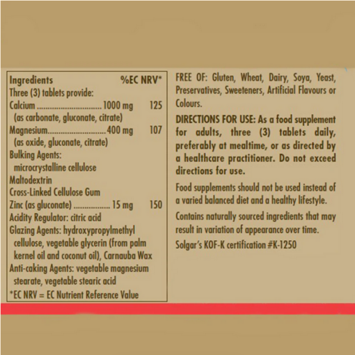 Screenshot 2023 11 09 at 10 51 30 Calcium Magnesium Plus Zinc Tablets