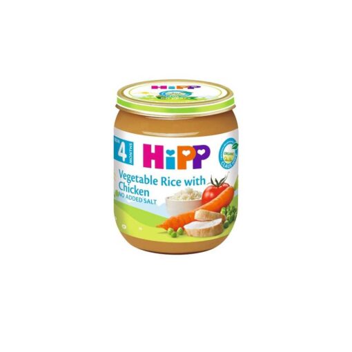 hipp rice vege chick 125g bio